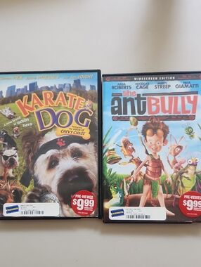 Karate Dog 2004 and Ant Bully 2006 DVDs